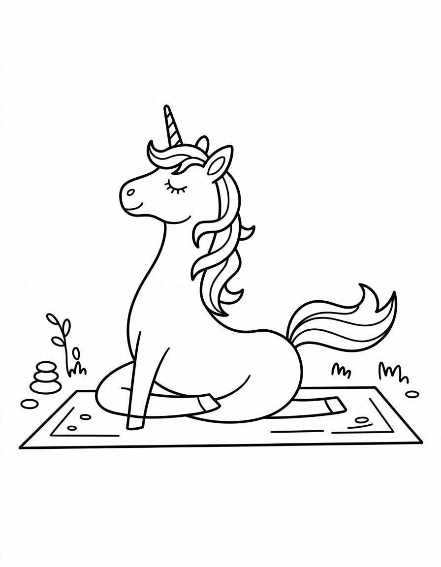 Yoga Unicorn